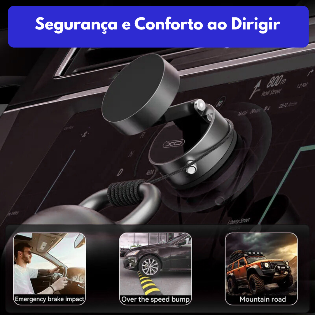 Magnetic Phone Holder – 360° Rotatable Stand™