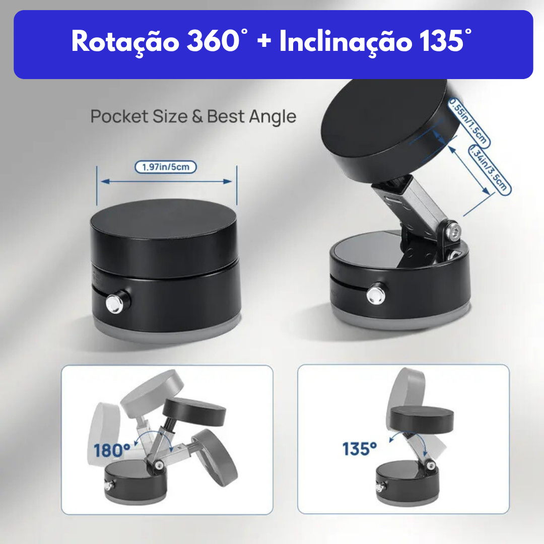 Magnetic Phone Holder – 360° Rotatable Stand™