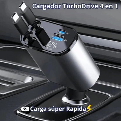 4 in 1 – Retractable Turbo Car Charger™