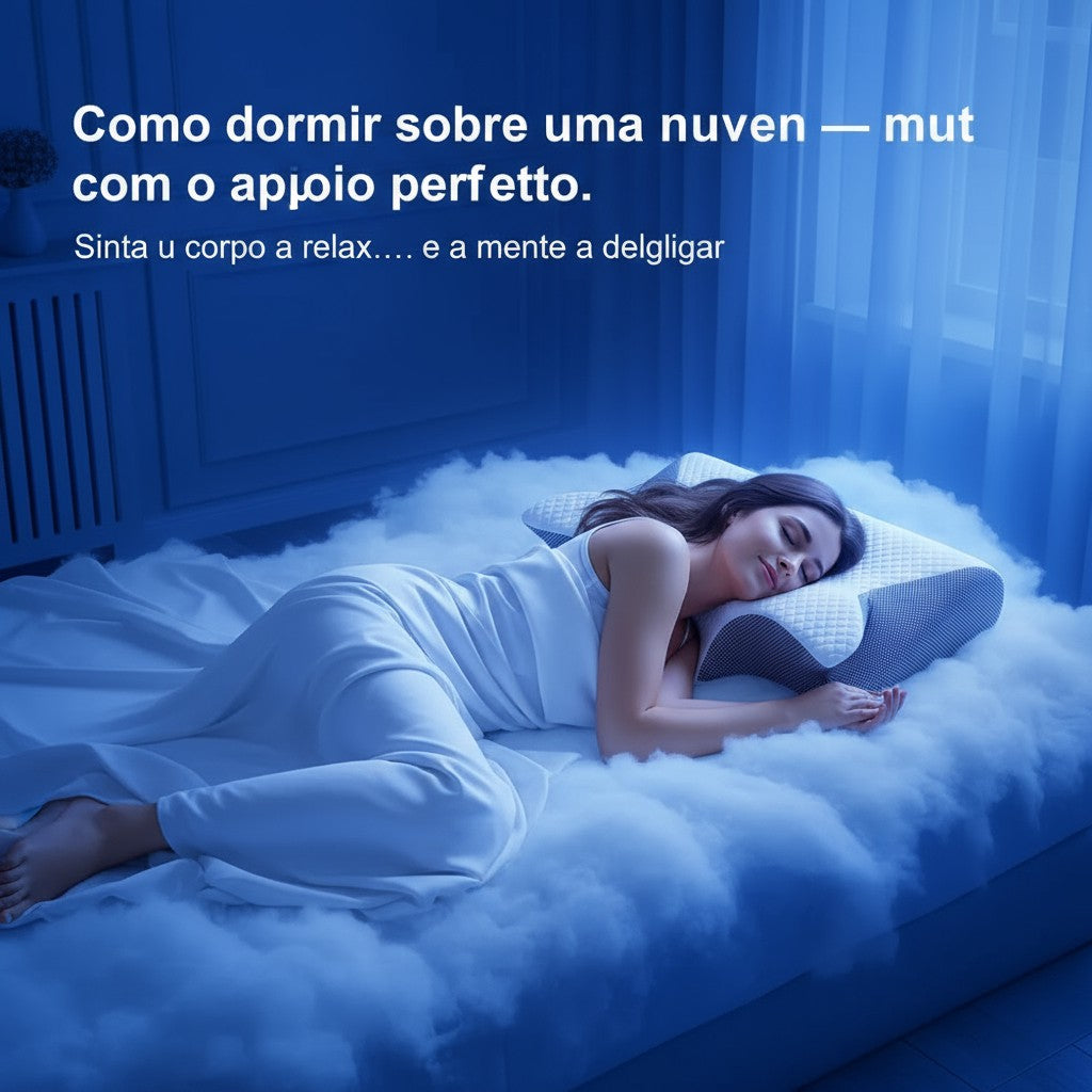 ORTHOSLEEP™-Almofada Ergonómica de Apoio Cervica
