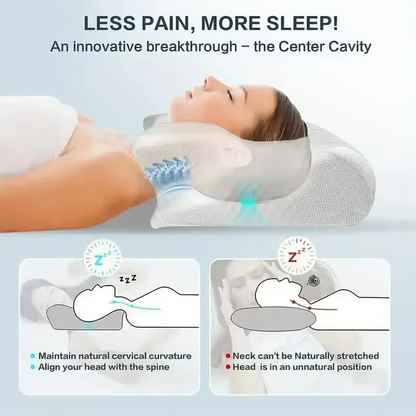 ORTHOSLEEP™-Almofada Ergonómica de Apoio Cervica